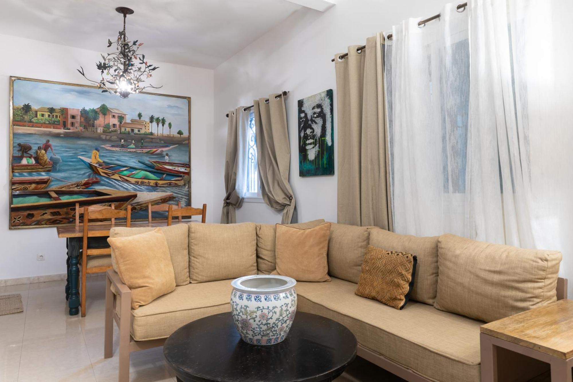 Loman Art Hotel Dakar Eksteriør billede